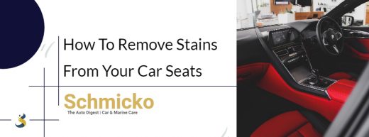 How To Remove Stains From Your Seats